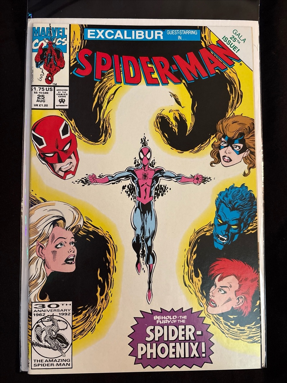 Marvel Comics Spider-Man #25 (1992) "Spider-Phoenix!"